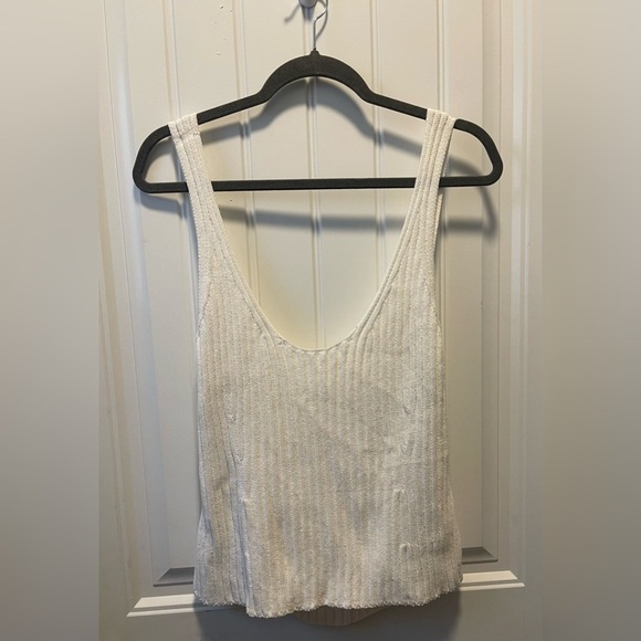Vince
Rib Tie Back Cotton Blend Tank Top
Size Large 
NWT - Picture 1 of 3